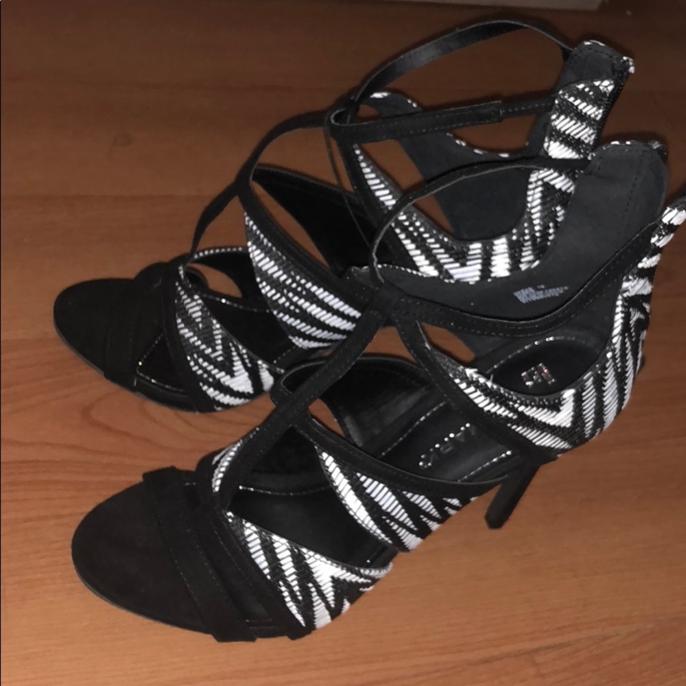 Black & White Heels